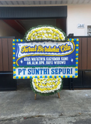 Papan Bunga Duka di Binduriang
